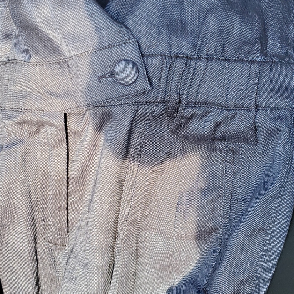 Ladies denim sleeveless overalls - Picture 9 of 10